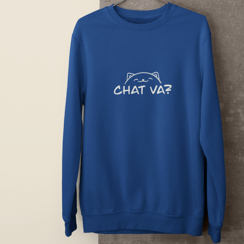 Sweater Navy Chat Va