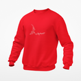 Load image into Gallery viewer, Sweater Red Amour With Flowers
