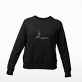 Load image into Gallery viewer, Sweater Black Amour With Flowers
