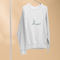 Load image into Gallery viewer, Sweater White Amour With Flowers
