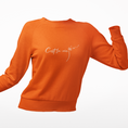 Load image into Gallery viewer, Sweater Orange C'est La Vie
