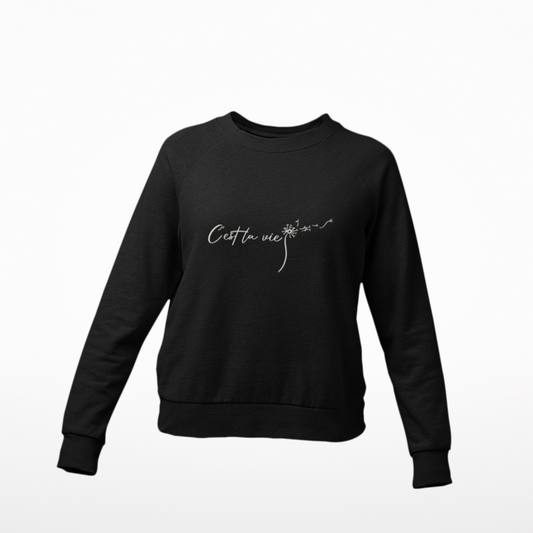 Sweater Black C'est La Vie