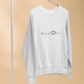 Load image into Gallery viewer, Sweater White Tu as un Coeur en Or
