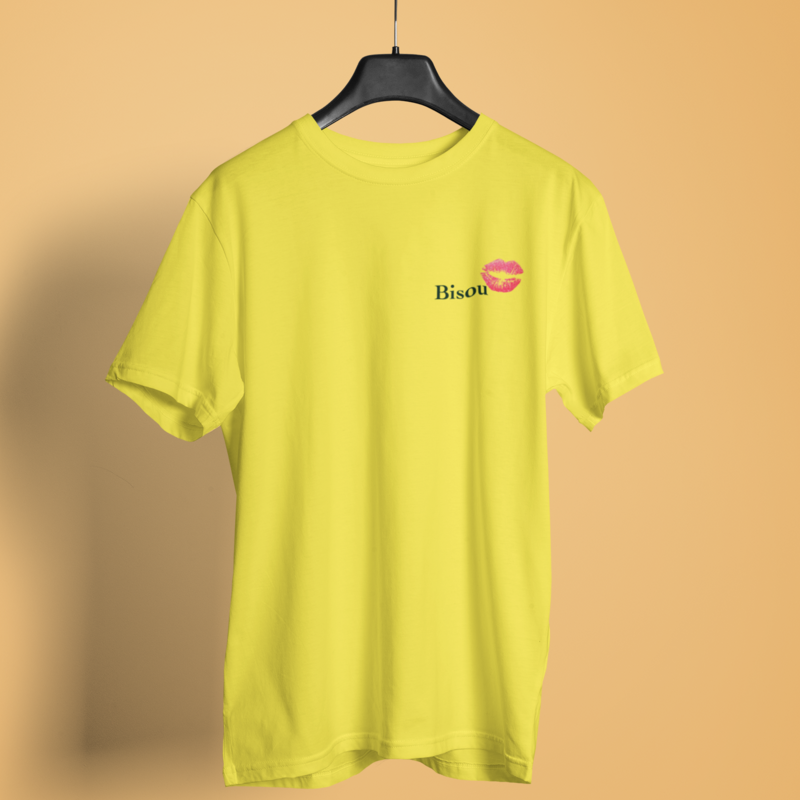 Tee Shirt Yellow Bisou