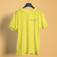 Load image into Gallery viewer, Tee Shirt Yellow C'est La Vie
