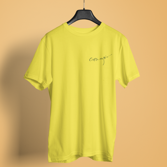 Tee Shirt Yellow C'est La Vie