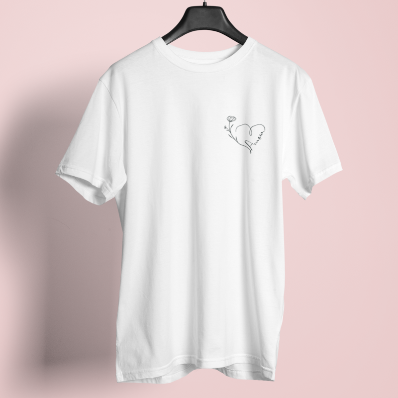 Tee Shirt White Amour