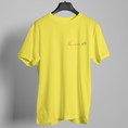 Load image into Gallery viewer, Tee Shirt Yellow  La Vie en Rose
