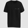 Load image into Gallery viewer, Tee Shirt Black La Vie en Rose
