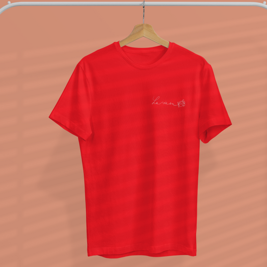 Tee Shirt Red  La Vie en Rose