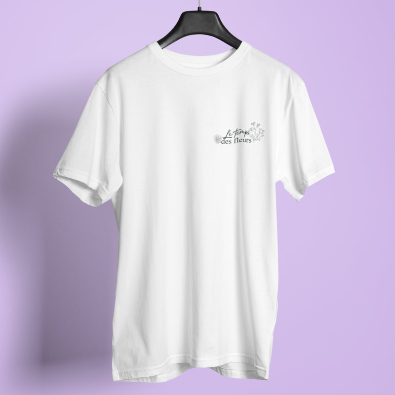 Tee Shirt White  Le Temps Des Fleurs