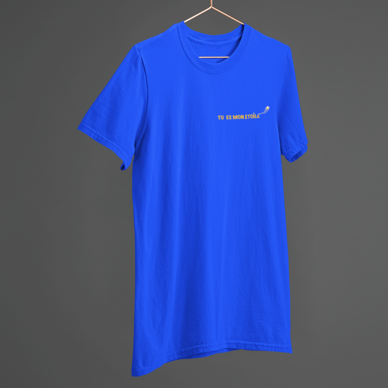 Tee Shirt Blue Tu es Mon Etoile