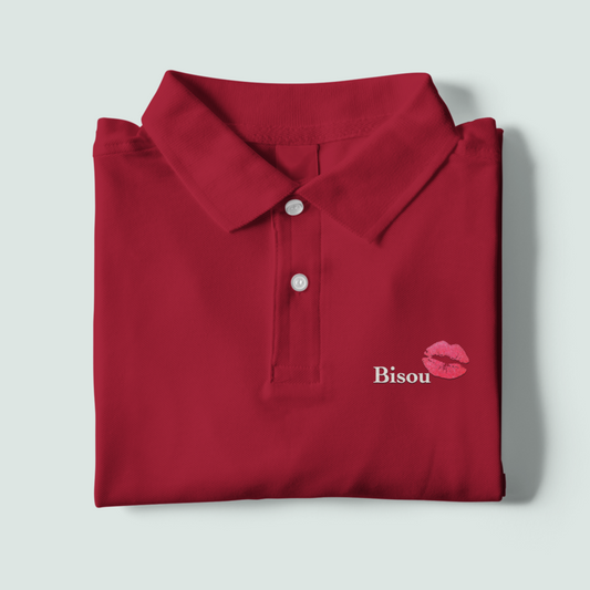 Polo Shirt Red Bisou