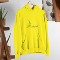 Load image into Gallery viewer, Hoodie Yellow Amour With Flowers
