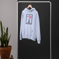 Load image into Gallery viewer, Hoodie Blue Stamp Paris
