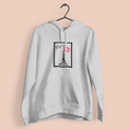 Load image into Gallery viewer, Hoodie Gray Stamp Paris
