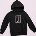 Load image into Gallery viewer, Hoodie Black Stamp Paris
