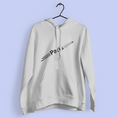 Load image into Gallery viewer, Hoodie Gray Airplane Paris
