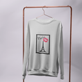 Load image into Gallery viewer, Sweater Gray Stamp Paris
