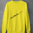 Load image into Gallery viewer, Sweater Yellow Airplane Paris
