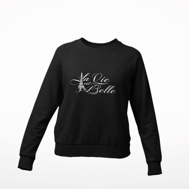 Sweater black La Vie Est Belle