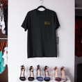 Load image into Gallery viewer, La Vie Est Belle Tee Shirt gold
