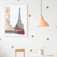 Load image into Gallery viewer, Official Watercolor Painting of Car And Eiffel Tower
