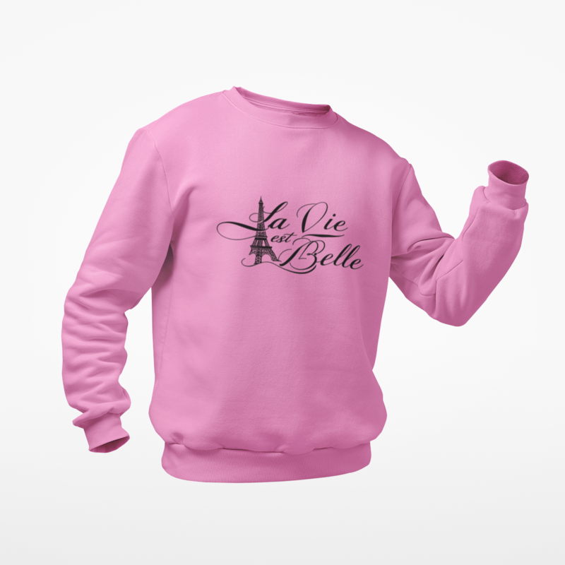 Sweater pink La Vie Est Belle