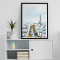 Load image into Gallery viewer, Official Watercolor Painting of Tower Eiffel
