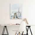 Load image into Gallery viewer, Official Watercolor Painting of Tower Eiffel
