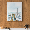 Load image into Gallery viewer, Official Watercolor Painting of Tower Eiffel
