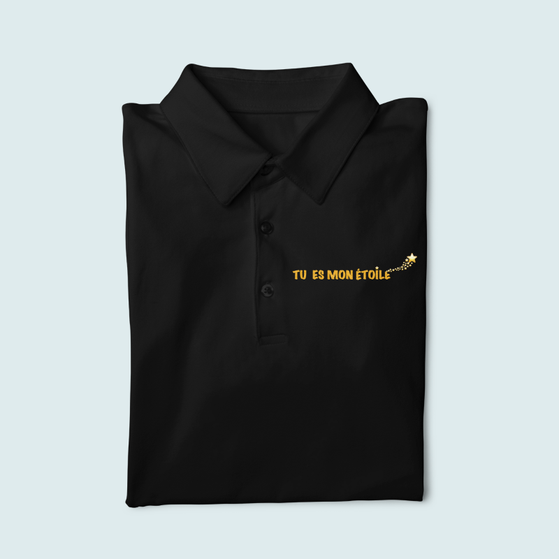 Polo Shirt Tu es Mon Etoile