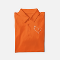 Load image into Gallery viewer, Polo Shirt Amour With Flowers
