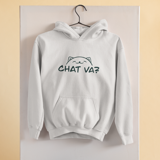 Hoodie Chat Va Gray