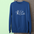 Load image into Gallery viewer, Sweater navy La Vie Est Belle
