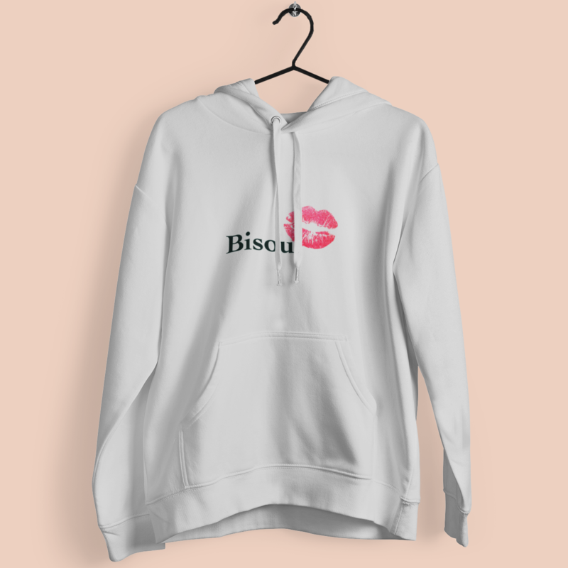 Hoodie Bisou White