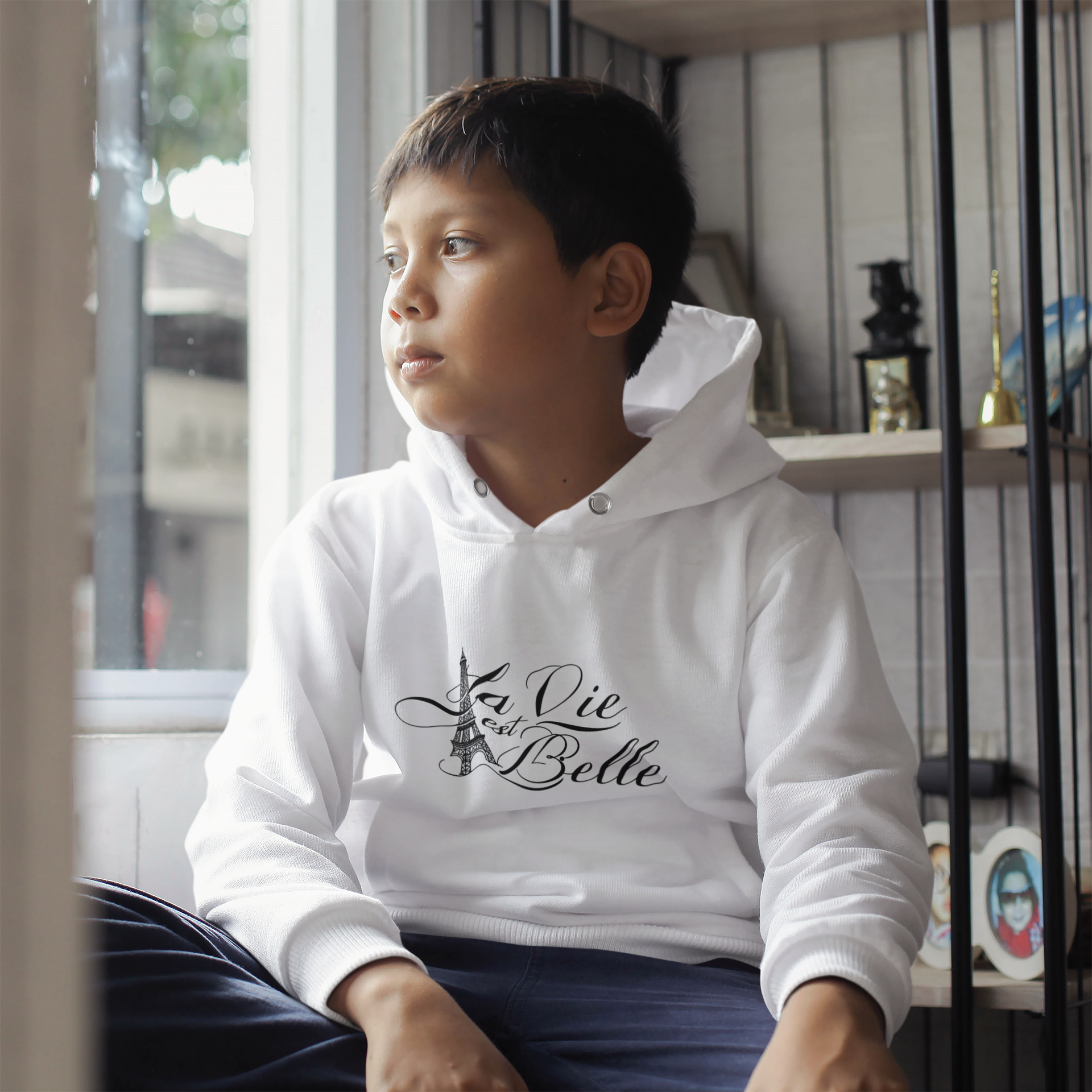 Child Hoodie La Vie Est Belle