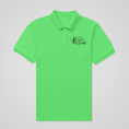 Load image into Gallery viewer, Polo Shirt La Vie Est Belle Customizable green
