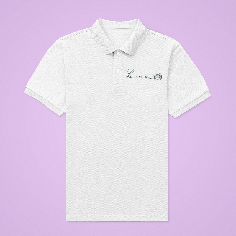 Polo Shirt La Vie en Rose