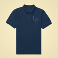 Load image into Gallery viewer, Polo Shirt Amour With Flowers
