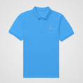 Load image into Gallery viewer, Polo Shirt Blue Amour
