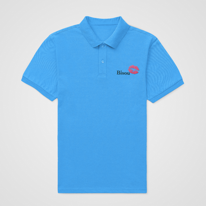 Polo Shirt Blue Bisou