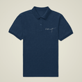 Load image into Gallery viewer, Polo Shirt Navy C'est La Vie
