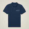 Load image into Gallery viewer, Polo Shirt Navy Le Temps Des Fleurs
