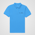 Load image into Gallery viewer, Polo Shirt Blue Tu as Un Coeur en Or
