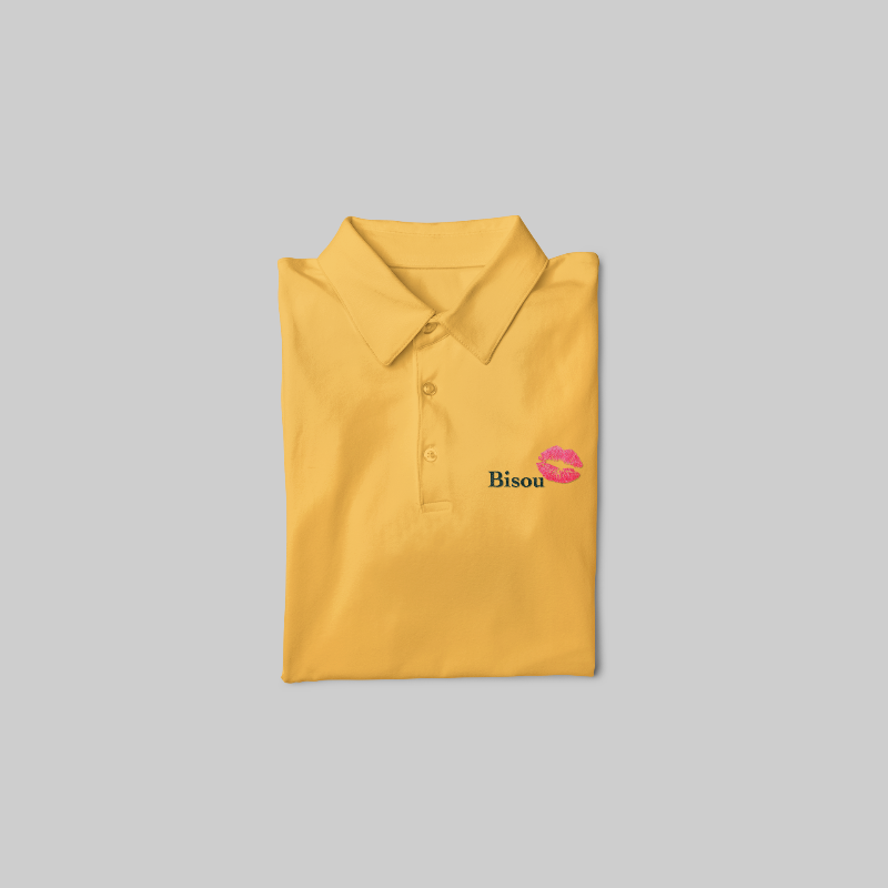 Polo Shirt Yellow Bisou