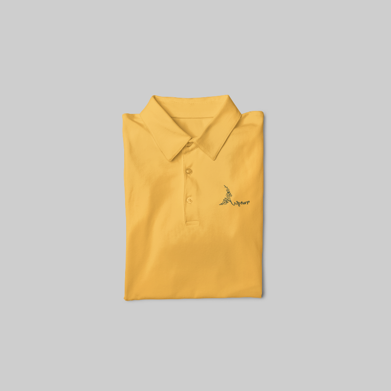 Polo Shirt Yellow Amour