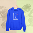 Load image into Gallery viewer, Hoodie Navy Stamp Paris
