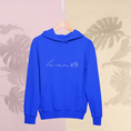 Load image into Gallery viewer, Hoodie La Vie en Rose Navy
