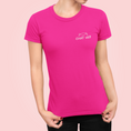 Load image into Gallery viewer, Tee Shirt Pink Chat Va
